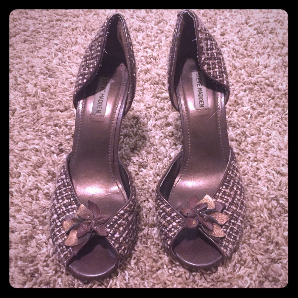 Steve Madden Tweed Heels
